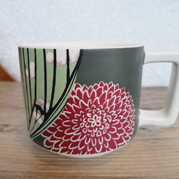 Starbucks Fall Flora Limited Floral Butterfly 12oz Coffee Cup Mug - Picture 12 of 13